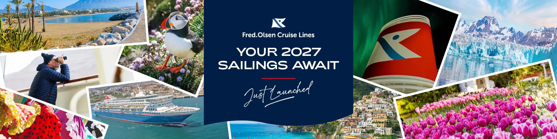 The horizon has opened: Fred. Olsen’s new itineraries have arrived.
